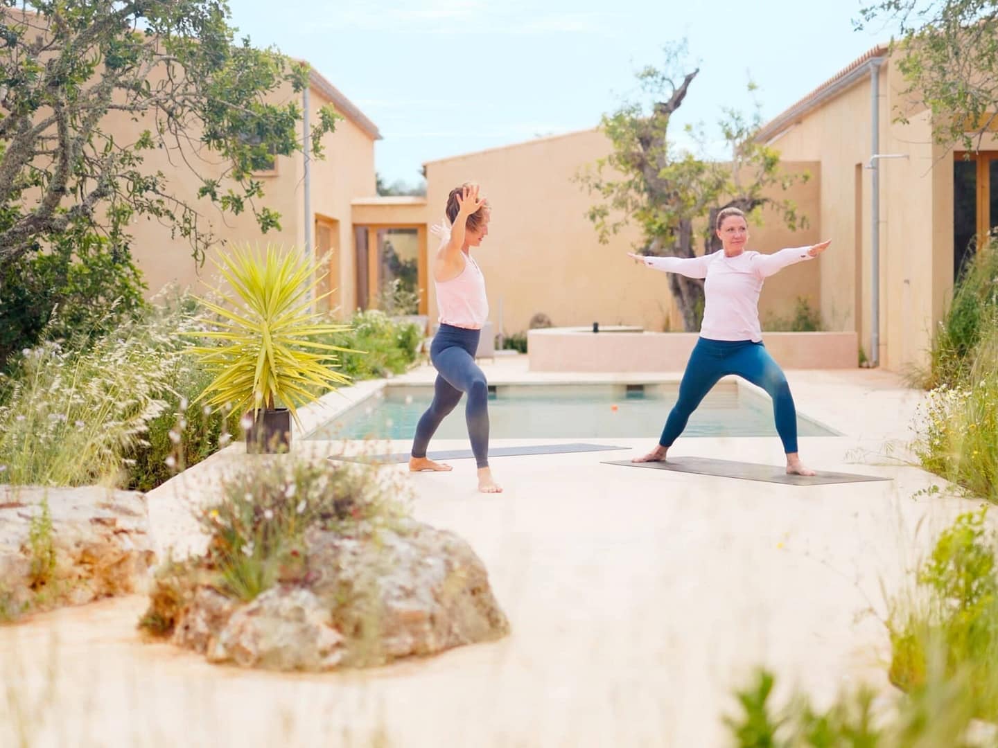 Yoga Retreat Mallorca - Private Yoga Session Casa Sol